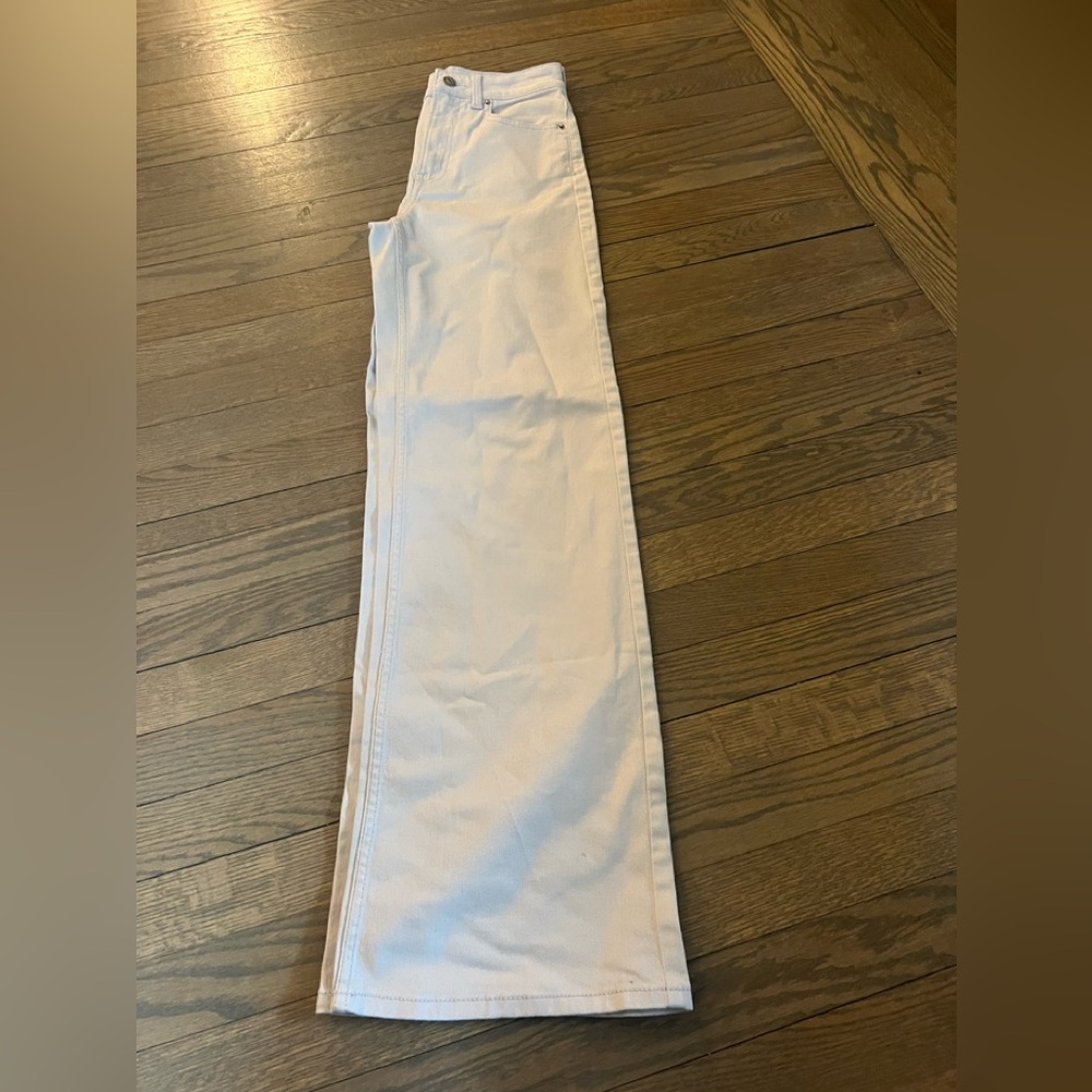 H&M High Waisted Wide Leg Jeans